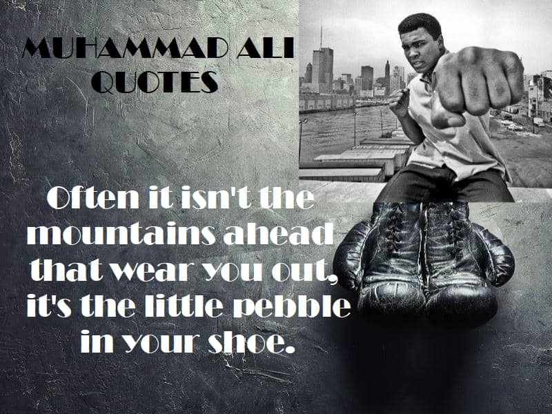 Mauhammad Ali quotes overcoming obstacles